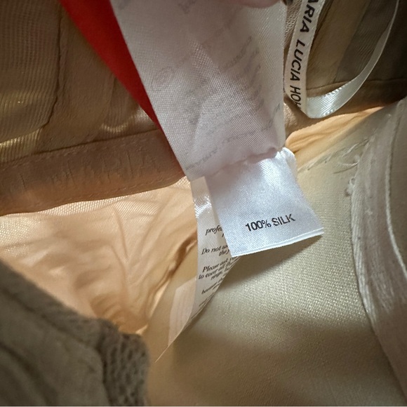 Maria Lucia Hohan Camilla Metallic Silk Bustier Gown $3,730 - Picture 10 of 10